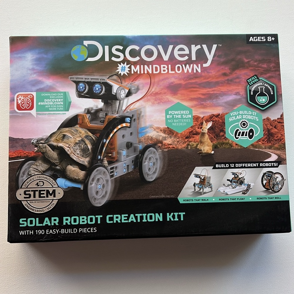 Discovery STEM solar robot kit